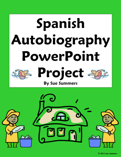 Spanish Autobiography PowerPoint Project