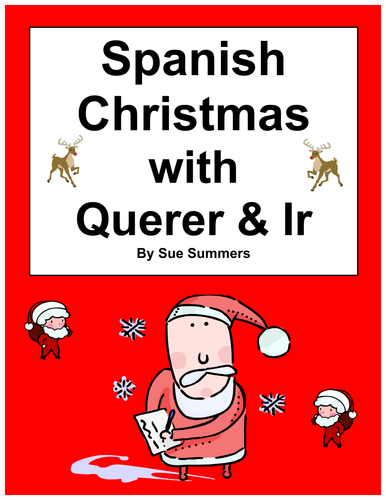 Spanish Christmas Navidad With Querer and Ir