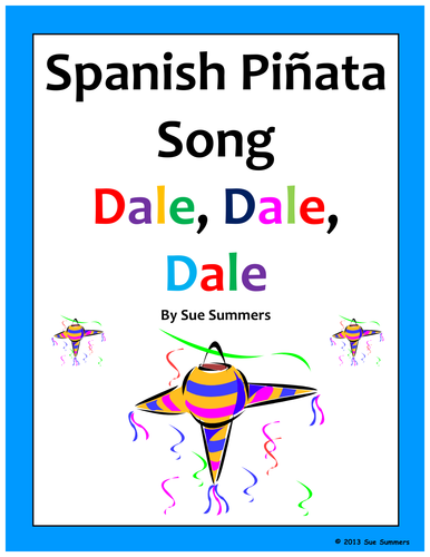 Spanish Christmas Piñata Song with Actions - Dale, Dale, Dale