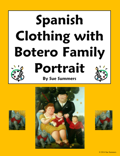 Spanish Clothing with Artist Botero's Family Portrait - 7 Questions