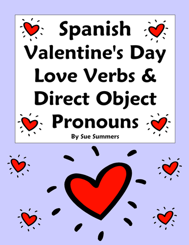 Spanish Direct Object Pronouns Worksheet with Oír, Ver, Querer, Conocer