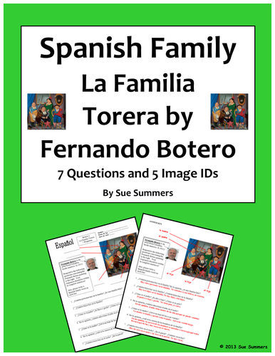 Spanish Family & Artist Botero's Bullfight Family Portrait 7 Questions