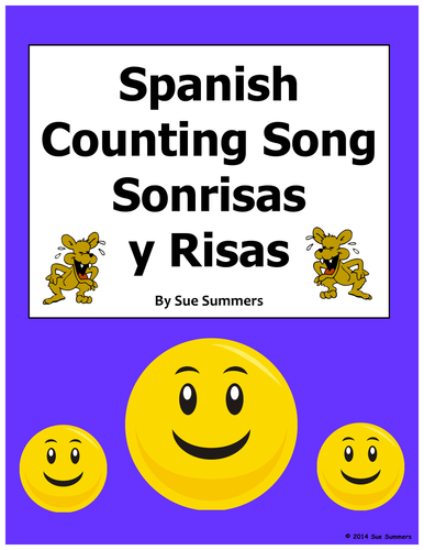 Spanish Numbers and Counting Song - Sonrisas y Risas
