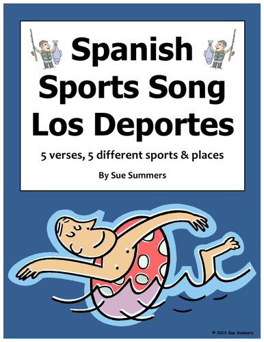 Spanish Sports Song With Actions - Juego Fútbol