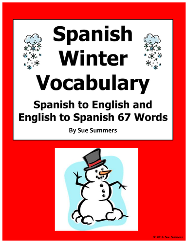 spanish-winter-67-word-bilingual-vocabulary-reference-teaching-resources