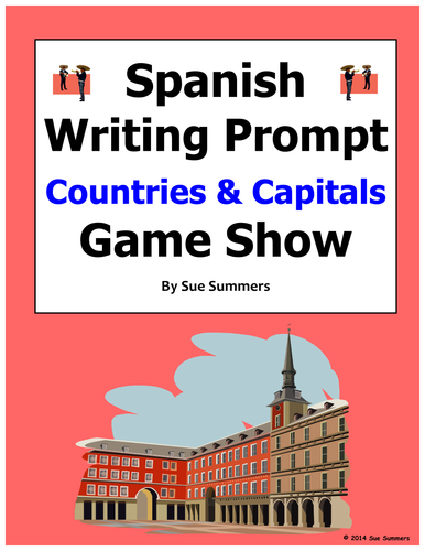 Spanish Writing Prompts - Bundle Number 2 of 7 Writing Assignments