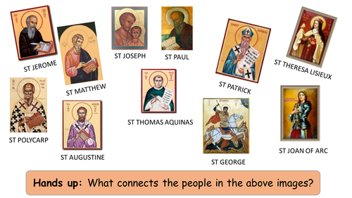 What is a saint? | Teaching Resources