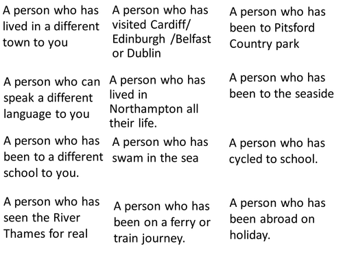 geography transition lesson