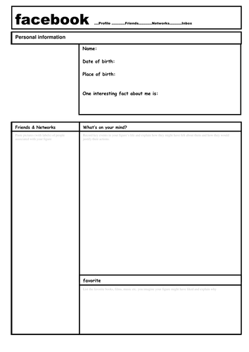 Facebook page blanks