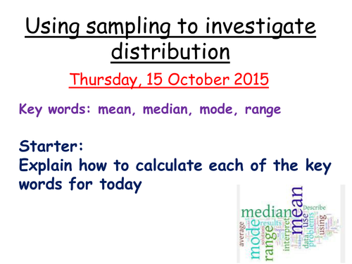 Organisms in the environment