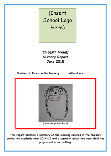 Report Formats for Nursery and Rec