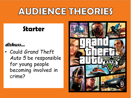 A Level Media Studies: Audience Theory