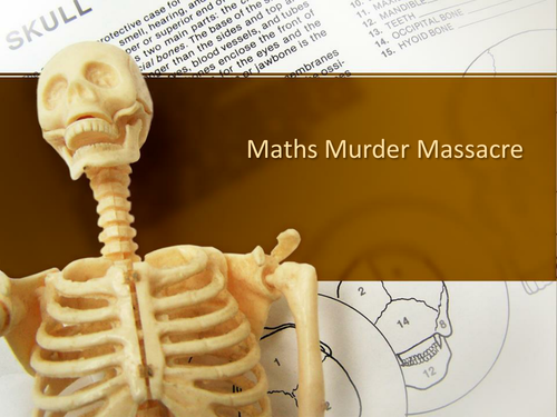 Maths Murder Massacre