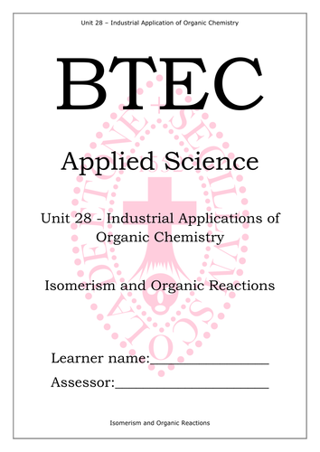 BTEC National L3 Applied Science Unit 28