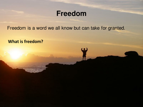 Freedom/Human Rights Lesson