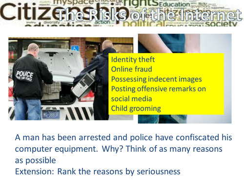 The Risks of the Internet