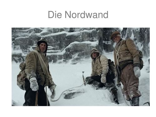 Background info for the film "Nordwand"