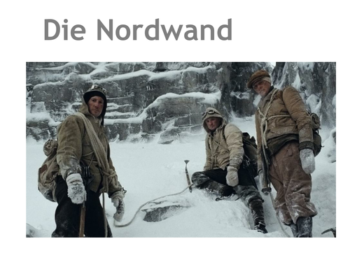 Speaking activities for the film "Nordwand"