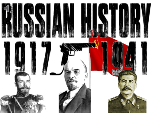 USSR History 1917-1941