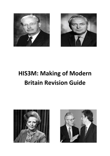 HIS3M Making of Modern Britain Revision Guide