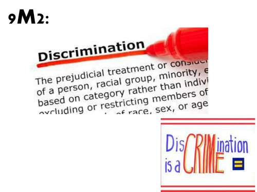 discrimination form assembly
