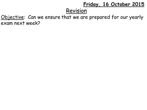 Foundation GCSE Math Revision