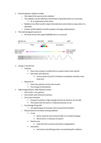 OCR 21st Century Science P2 Summary notes