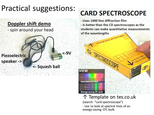 Doppler effect, red shift, CMBR and Big Bang animated powerpoint