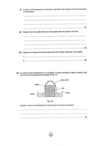 Physics workbook of Questions - IGCSE