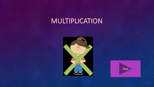 Mutliplication Interactive Powerpoint (8 times table)