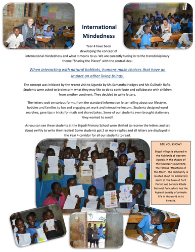 A Just World Teaching Resources