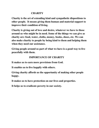 Poverty | Teaching Resources