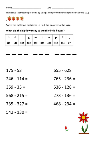 Addition and subtraction puzzles/codes