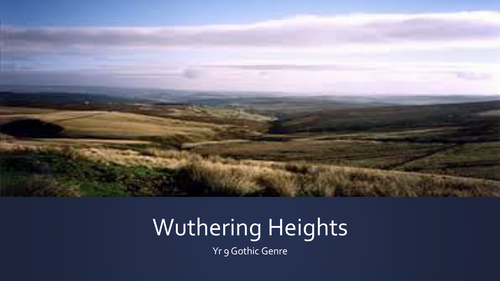 Yr 9 Wuthering Heights