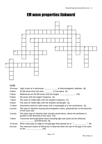 Wave Function Symbols Crossword prntbl concejomunicipaldechinu gov co