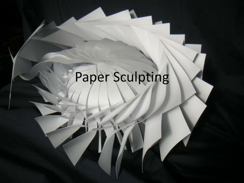 Paper Sculpting KS2