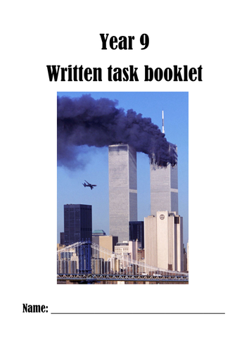 9/11 work booklet
