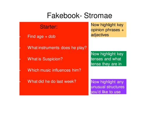 Fakebook French Music Artists