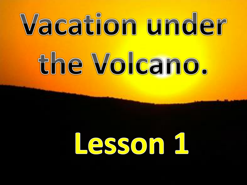 Vacation Under the Volcano - A story about Romans and Pompeii.