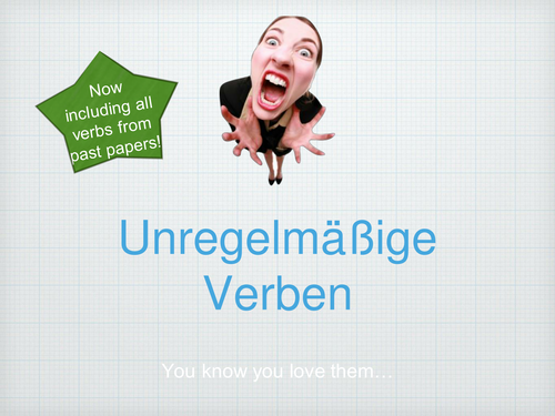 AS German Irregular Verbs