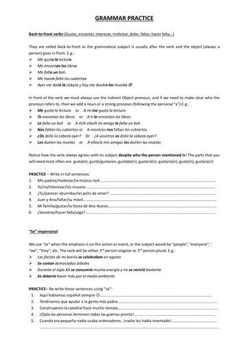 IGCSE Express Grammar Practice