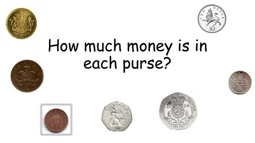 How much money is in each purse