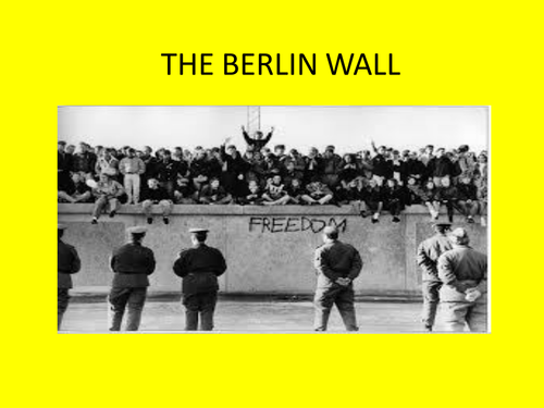 Berlin Wall Teaching Resources