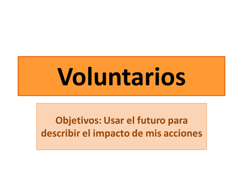 Voluntarios