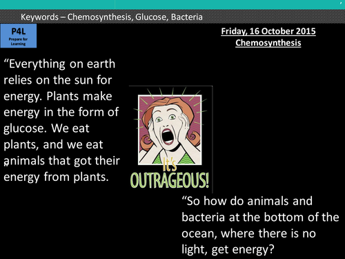 Chemosynthesis