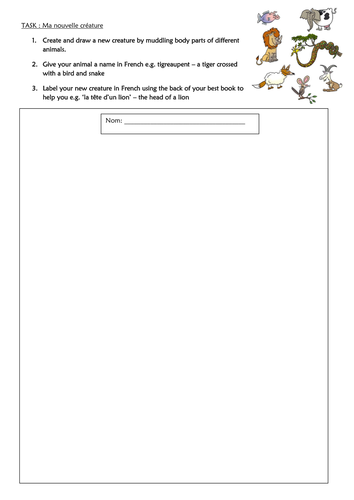 New Creature Cover Work