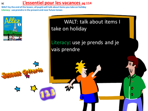 Allez 1 7.2 L'essentiel pour les vacances