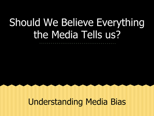 Media bias