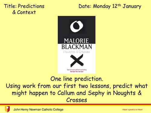 Noughts and Crosses 3, Predictions and Context