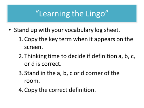 Keywords revision AQA science